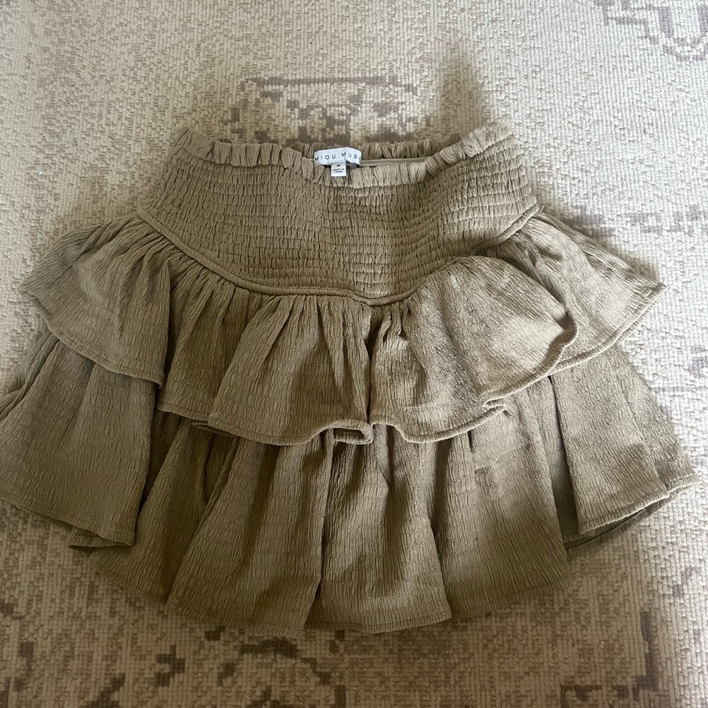 miou muse dirty green new skirt
